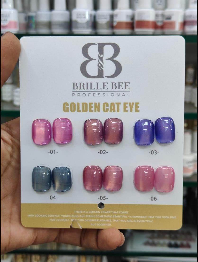 Brille Bee Golden Cateye